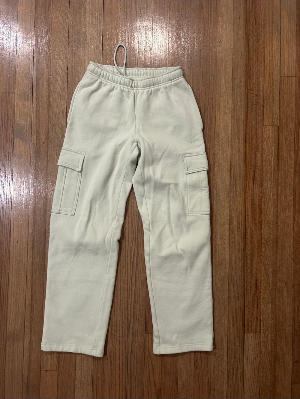 Aritzia Mega Fleece Cargo green
